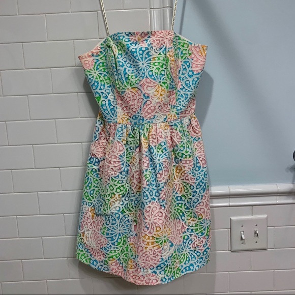 Lilly Pulitzer Dresses & Skirts - Lilly Pulitzer Strapless Dress Lilly Pulitzer Dresses & Skirts - Lilly Pulitzer Strapless Dress